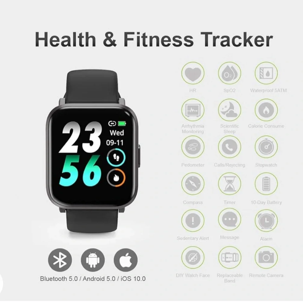 UXD Health & Fitness Watch for Samsung Android Phones.